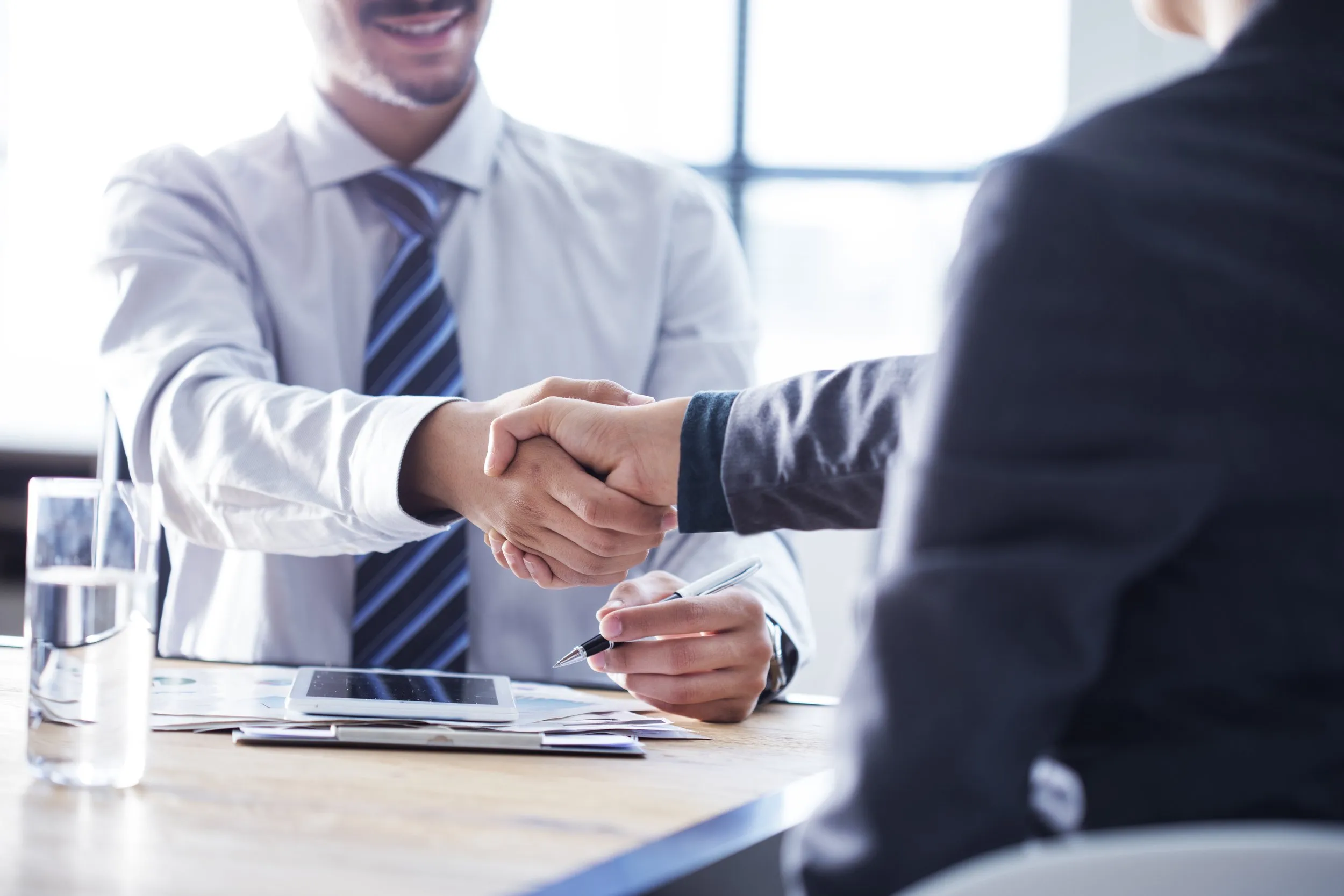 Business Insurance Handshake